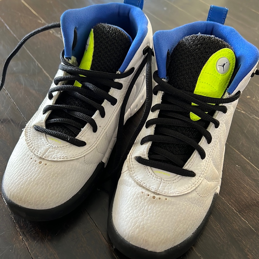 Kids Air Jordan Jordan Jumpman Pro BG 'White Cyber' Size 3 Sneakers
